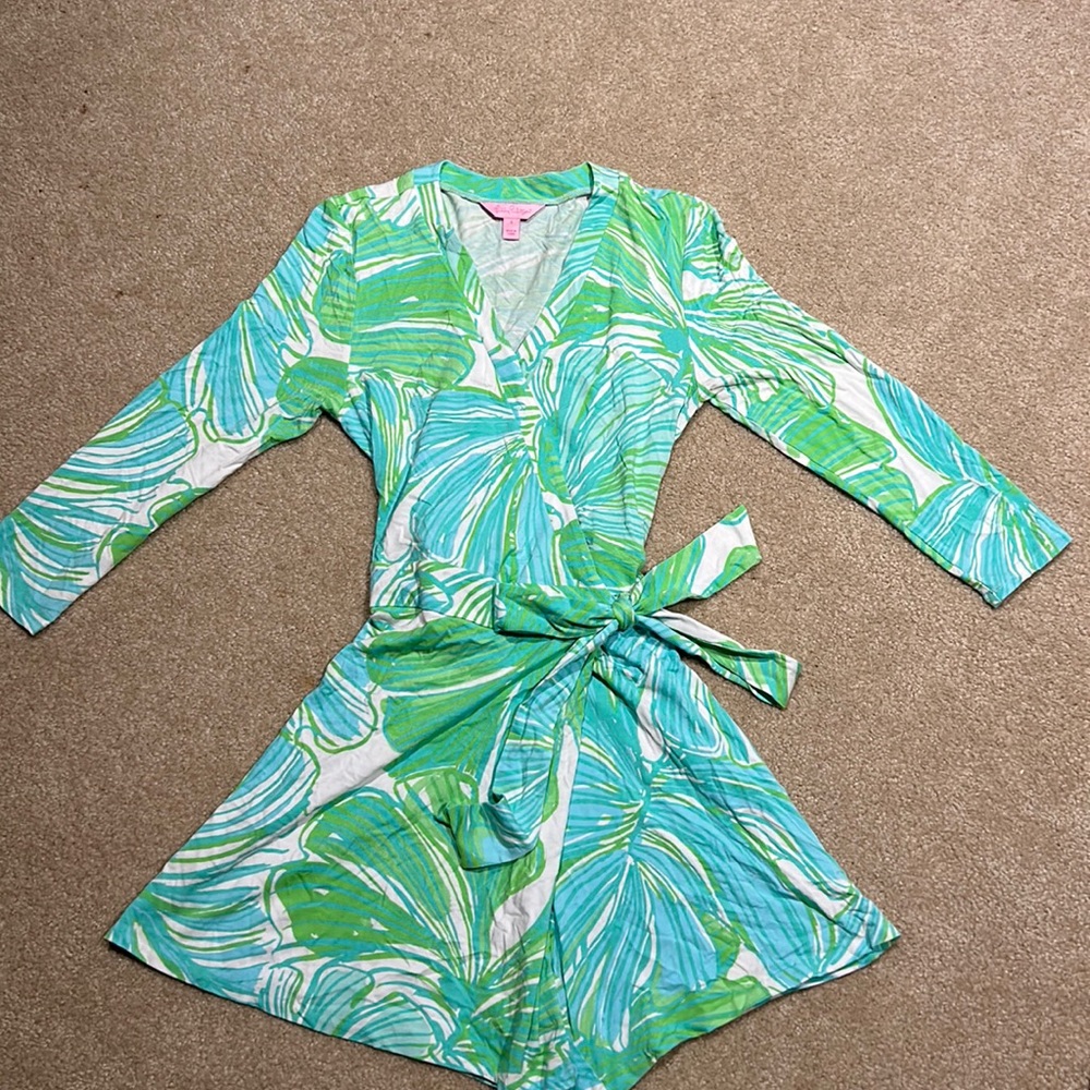 Lilly Pulitzer shorts romper